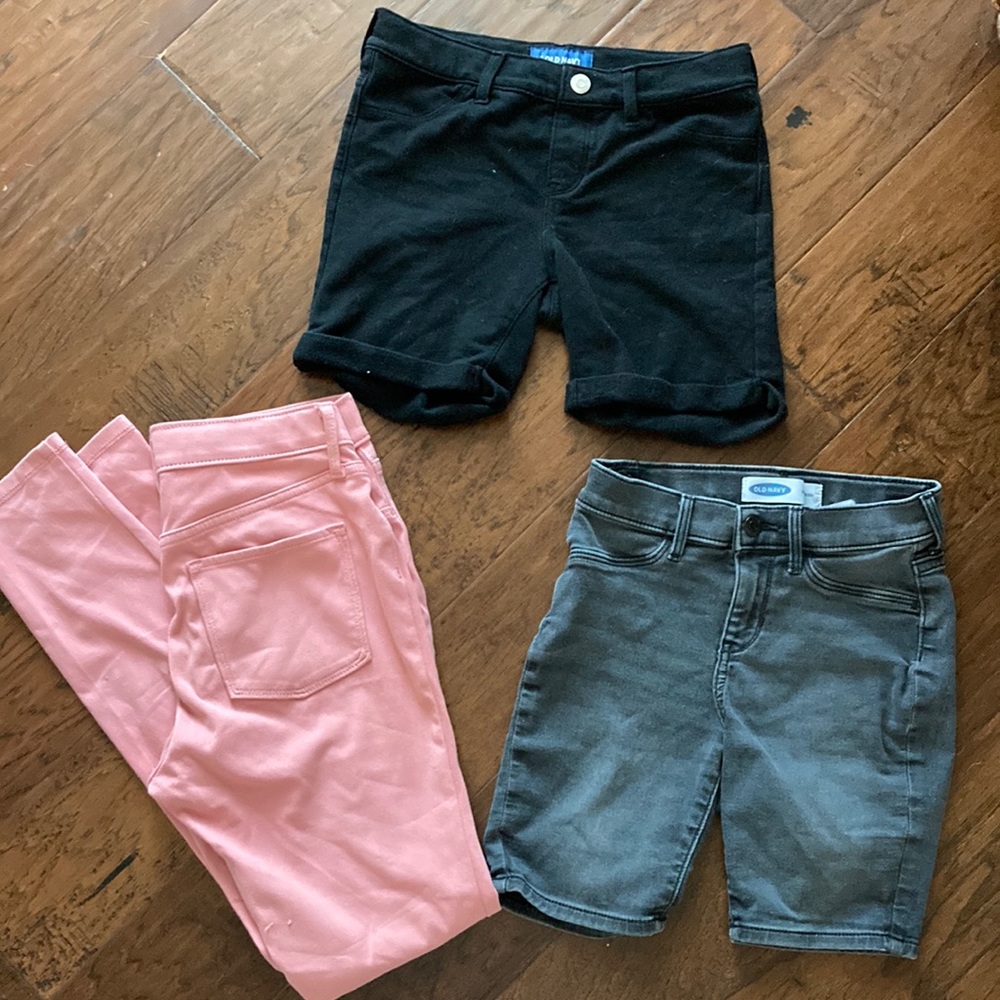 Three pairs of stretchy pants